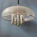 Mid Century Hanglamp Kroonluchter / Space Age Light Fixture thumbnail 7