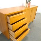 Fineer Dressoir Met Lades En Houten Handgrepen, Tv Meubel thumbnail 15