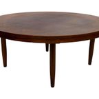 Vintage Houten Ronde Salontafel Jaren 60 Design thumbnail 3