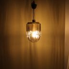 Vintage Peill & Putzler Hanglamp - Rookglas thumbnail 8