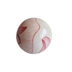 Een Ronde Bal Van Gips Ø 10 Cm Met Bloemmotief thumbnail 7