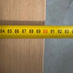 Salontafel Met Licht Eiken Met Zwart Metalen Frame (zware Uitvoering. thumbnail 12