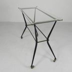 Rama Serveerwagen, Side Table, Jaren 50 thumbnail 11