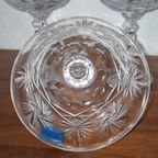Vintage Set Van 5 Kristallen Champagneglazen Champagnecoupes thumbnail 4