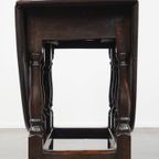 Zeer Mooie Antieke Eikenhouten Engelse Gateleg Tafel Met Een Uitmuntend Patina thumbnail 6