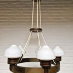 Zeldzame Aneta Mid-Century Hanglamp, Zweden 1960 thumbnail 8