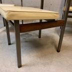 Originele "Pali" Eetkamerstoelen Van Louis Van Teeffelen Voor Wébé 1960 thumbnail 17