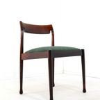 Set 4 Palissander Eetkamerstoelen Stoelen Vintage thumbnail 5