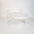Milo Baughman Stijl - Salontafel - Bauhaus - Nesting Tables - Italy - 70'S thumbnail 3
