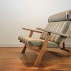 Ap72 Fauteuil En Voetenbank Van Hans J. Wegner Voor Ap Stole thumbnail 5