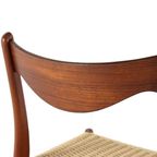 Set 4 Glyngore Arne Wahl Iversen Gs61 Stoelen Vintage Deens 'naerem' thumbnail 15