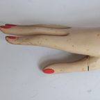 Painted Wooden Mannequin Hands, 1920-1930S. thumbnail 20