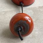 Vintage W. Germany Keramiek Muurhanger / Wanddecoratie Met Ronde Schijven thumbnail 9