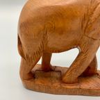 Vintage Houten Olifant Handwerk thumbnail 5