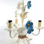 Brocante Hanglamp Metaal Bloemen thumbnail 4