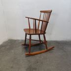 Vintage Scandinavian Modern Rocking Chair, 1960S thumbnail 6