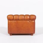 1970’S Vintage Italian Design Lounge Armchair / Fauteuil Met Poef With Pouf thumbnail 13