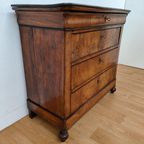 Vintage Chiffonnière Ladekast Dressoir Commode Linnenkast Ladekastje thumbnail 8
