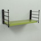 Wandrekje Met Groene, Metalen Plank 71231 thumbnail 4