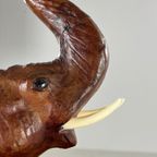 Olifant Klassiek Leder Decoratie Engels thumbnail 11