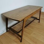 Vintage Mid-Century Deens Design Salontafel In Teak Tafeltje thumbnail 9