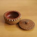 Klein Vintage Houten Doosje, Jaren '60 thumbnail 4