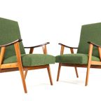 Nederlandse Vintage Fauteuil Gestoffeerd thumbnail 17