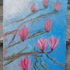 Origineel Schilderij Olie Op Canvas 50x40cm thumbnail 4
