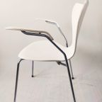 Vintage 3207 Chair By Arne Jacobsen For Fritz Hansen, 1982 thumbnail 5