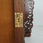 Pair Of English Antique Jacobean Monk Armchairs / Tables By F. Parker & Sons Ltd thumbnail 11