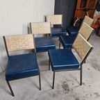 Vintage Stoelen 6 Stuks thumbnail 7