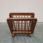 Artdeco Amsterdamse School Stijl Antieke Krantenbak Rek thumbnail 6