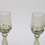 Roemer Wine Glasses By Josed & Eva Flek, Novy Bor Czechoslovakia thumbnail 15