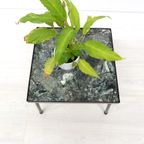 Retro Vintage Bijzettafel Plantentafel Marmer Jaren 50 / 60 thumbnail 6