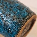 Vintage Lavavaas Keramieke Patrol Blauwe Vaas thumbnail 8