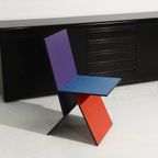 Post Modern Italian Design Sideboard Dressoir By Elco 1980S thumbnail 12