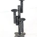 Grote Brutalist Vintage Kandelaar Vloerkandelaar thumbnail 10