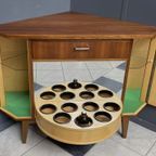 Hide-A-Way Bar Cabinet 1960S thumbnail 12