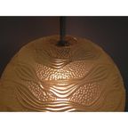 Vintage Hanglamp Met Ronde Kunststof Bol thumbnail 10