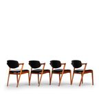 Reupholstered Z-Chair : No. 42 By Kai Kristiansen For Slagelse Mobelvaerk, 1960S, Set Of 6 thumbnail 5