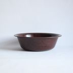 Ribbed Bakelite Bowl By Btki Gent, Belgium 1930S thumbnail 11