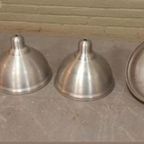 Vintage Industriële Aluminium Lampenkappen, Prijs P/s thumbnail 8