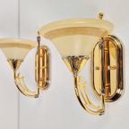 2 Art Nouveau Messing Bejorama Sl Lighting Wandlamp Regency thumbnail 2