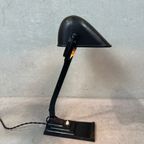 Originele Erpe Notarislamp – Model 52 – Bakeliet En Gietijzer thumbnail 9