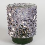 Corodex - Made In Holland - Plafonniere - Kristal Look - Glas - Bakeliet - 60'S thumbnail 3