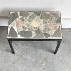 Brutalist Bijzettafel Vintage Natuursteen thumbnail 5