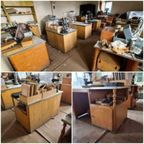 Vintage Bureau, Werktafels, Werkplek thumbnail 4