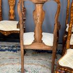 Set Van Twee Fauteuils En Zes Stoelen. thumbnail 9