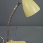 Gele Metalen Vintage Jaren 60 Design Lamp/ Bureaulamp thumbnail 4