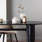 Bygstad Eetkamertafel - 180 X 90 Cm - Zwart thumbnail 4